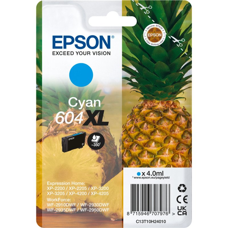 Epson 604XL cartouche haute capacité pour imprimante jet d'encre