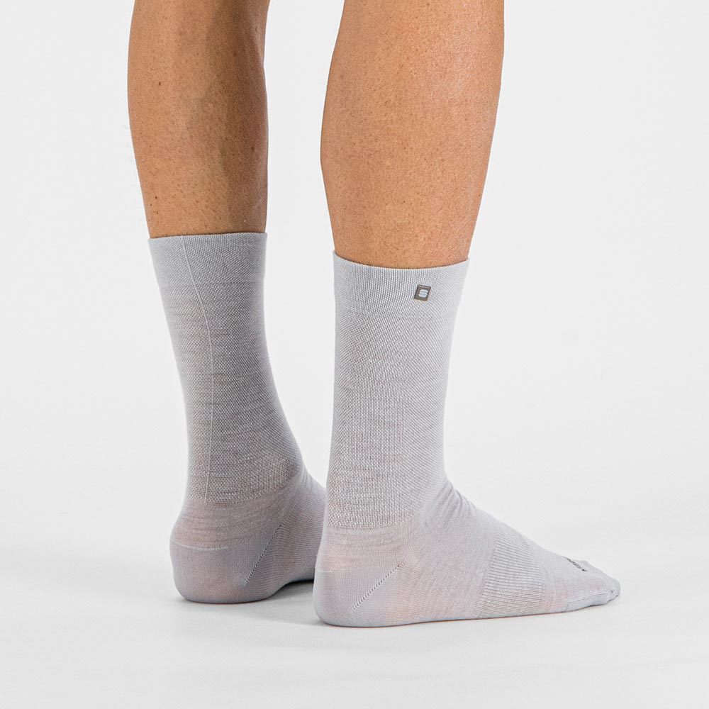 Sportful Matchy Wool Fietssokken Grijs