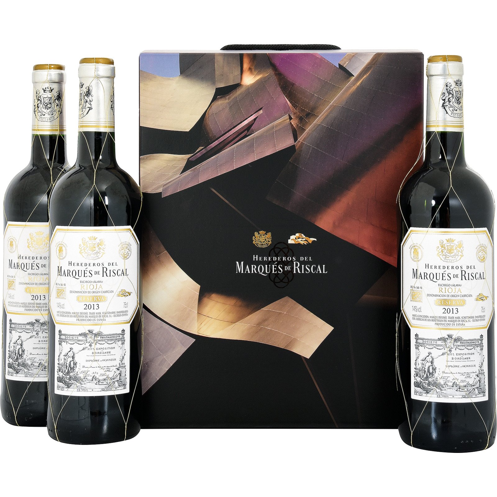 Marqués de Riscal Reserva, 2013, 3 x 75