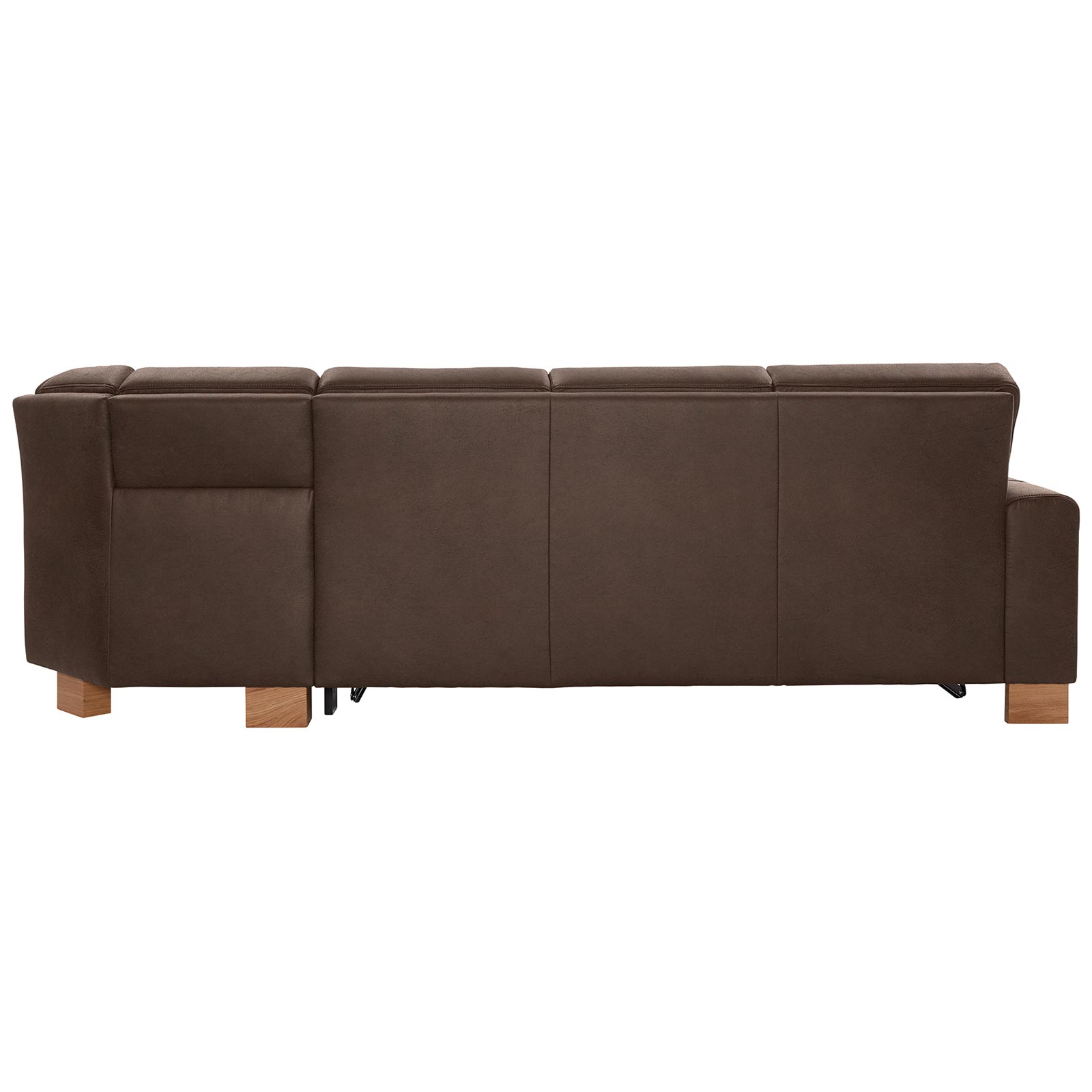 polsterpower Ecksofa - Saddle nougat - Basismodell - rechts