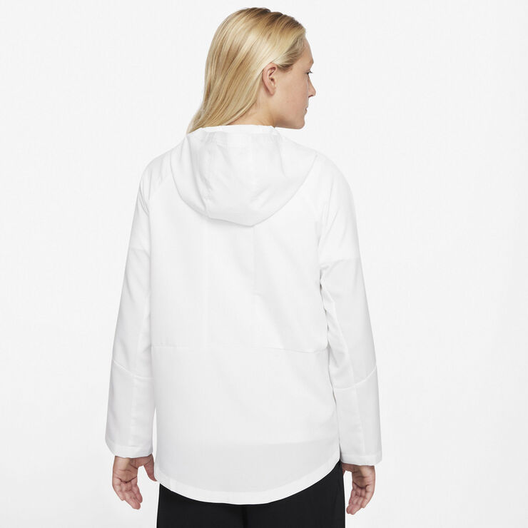 Nike Dri-FIT Woven træningsjakke Hvid