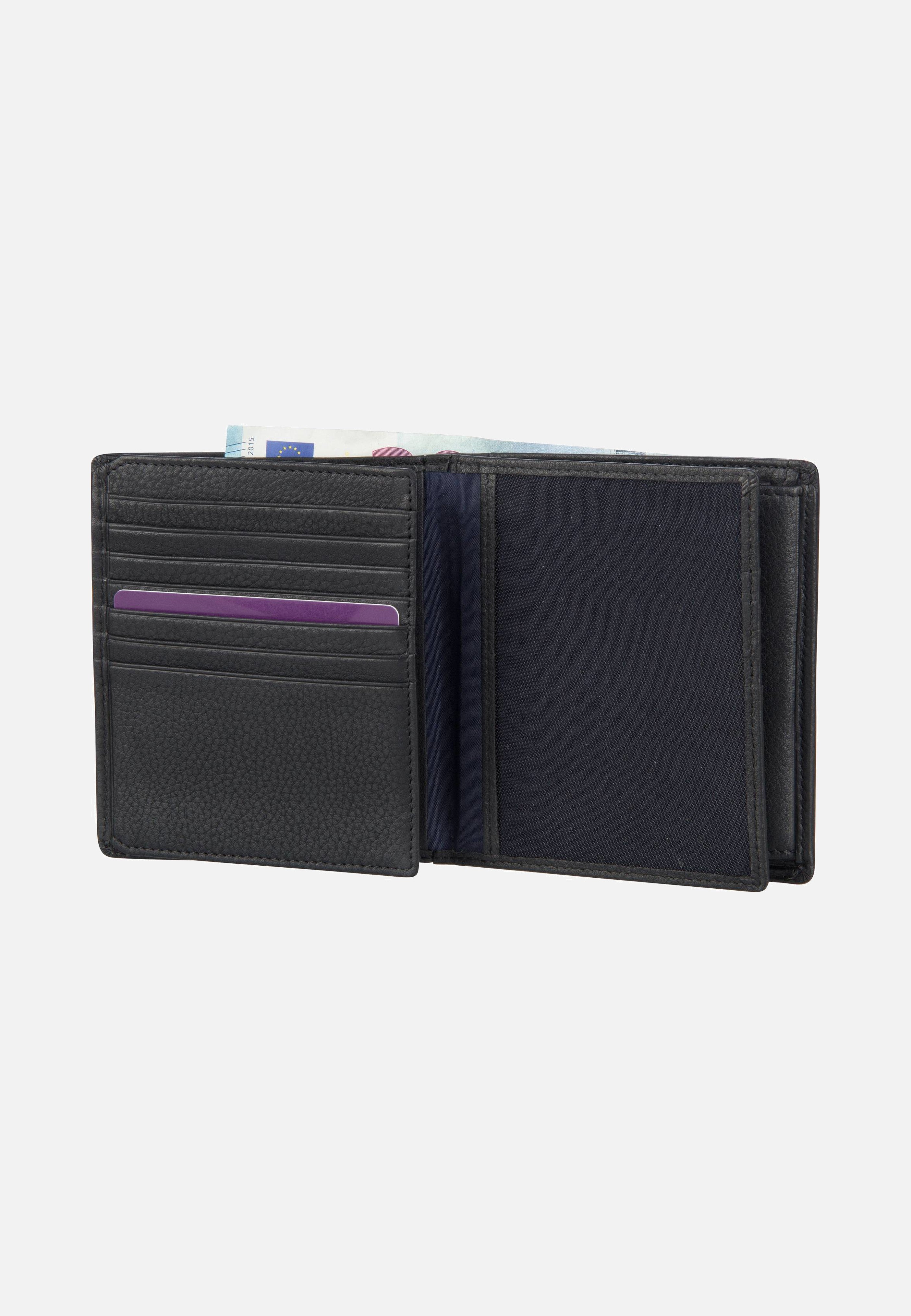 Schwarzerden Hugwald Billfold V12 Black - Portemonnaie