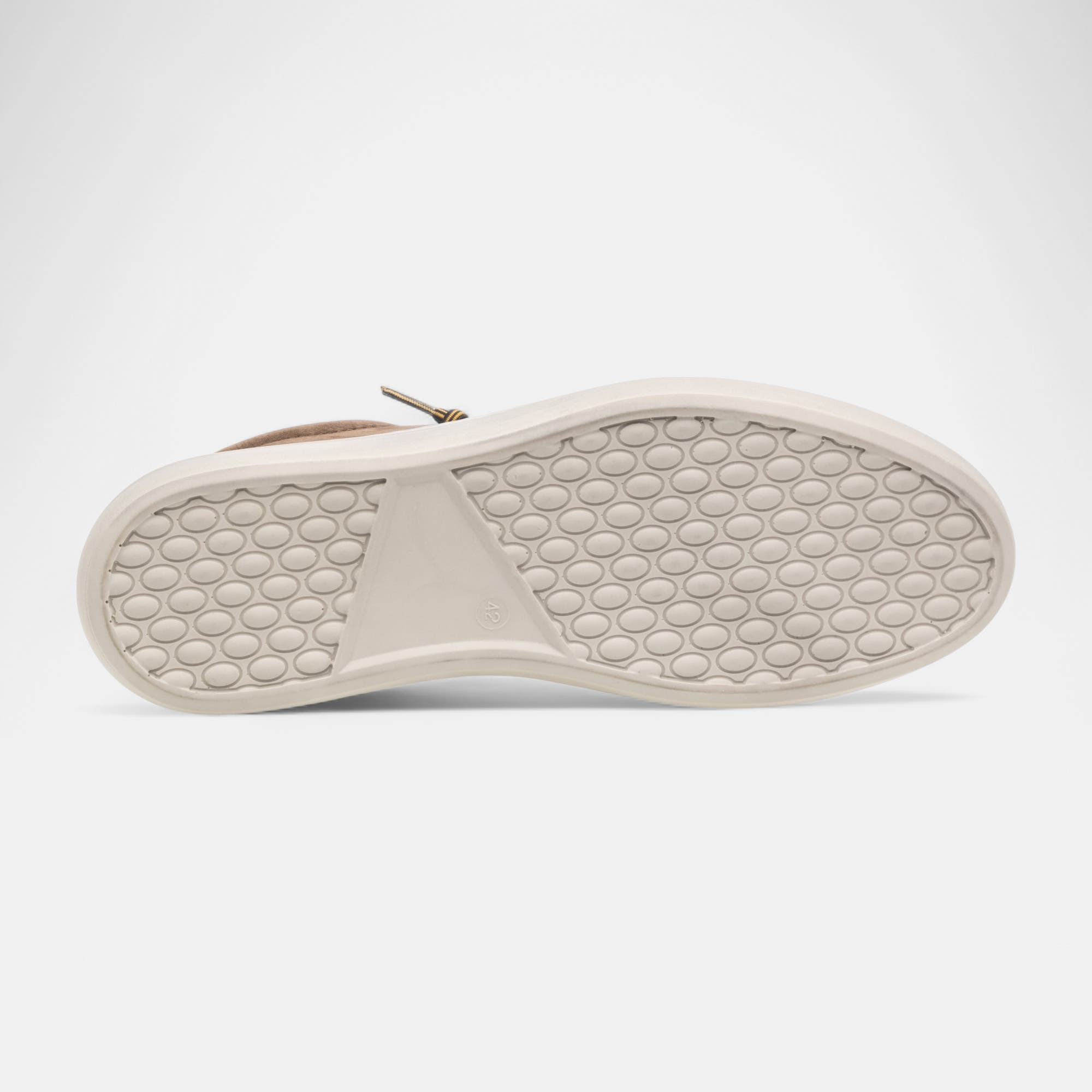 Baskets basses Homme en cuir beige
