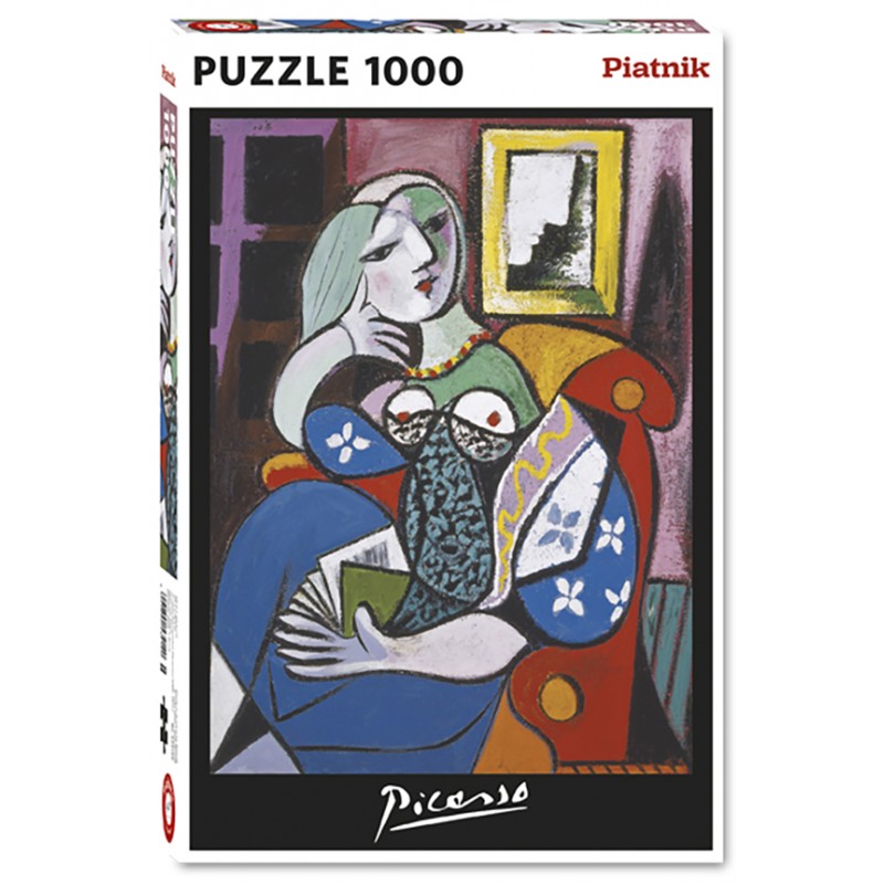 Puzzle 1000 pièces - Picasso - Femme avec livre