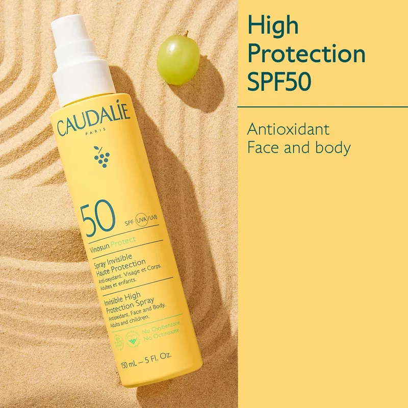 Caudalíe Vinosun Invisible High Protection Spray SPF 50 - 150 ml