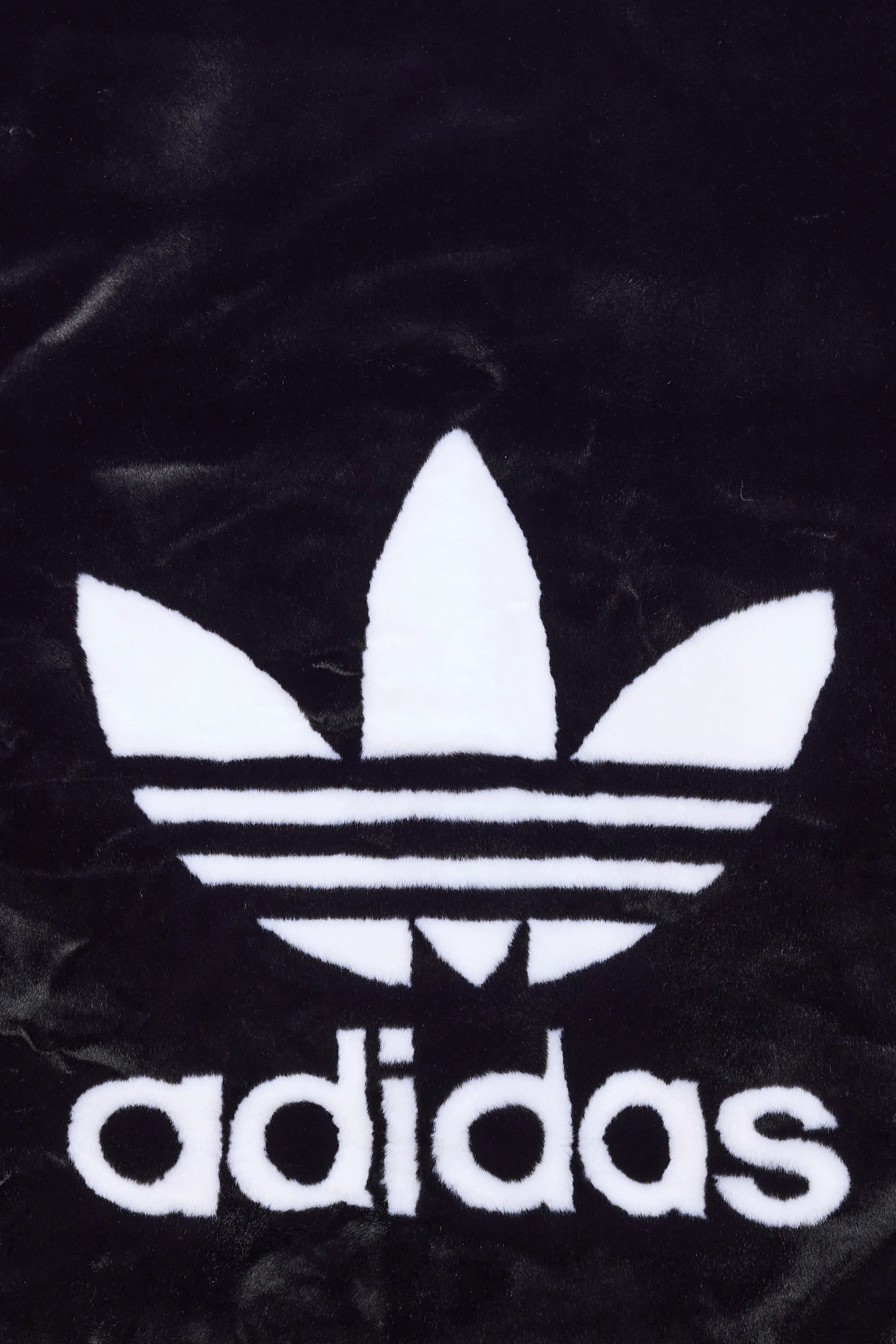 ADIDAS Veste FAUX FUR JACKET Noir