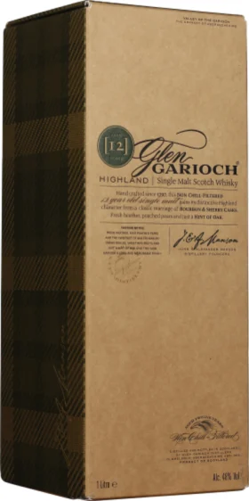 GLEN GARIOCH 12 YEARS SINGLE MALT 1LTR