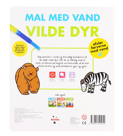 Alvilda Buch - Malen mit Wasser, wilden Tieren