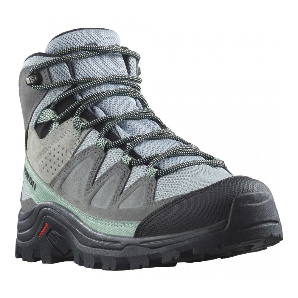 Salomon QUEST ROVE GTX - Chaussures trekking Femme quarry/quiet shade/black