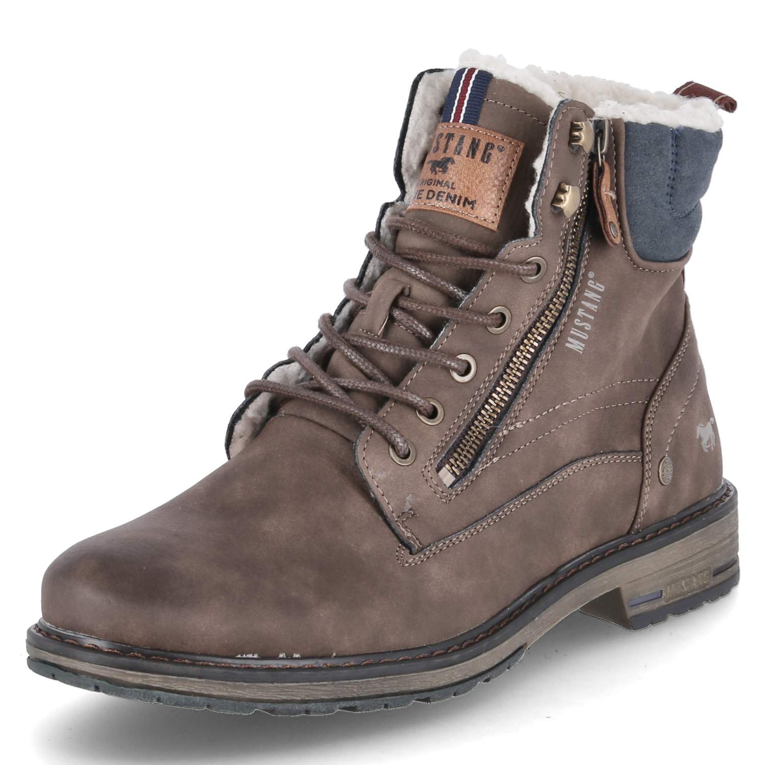 Mustang Winterboots  - dunkelbraun
