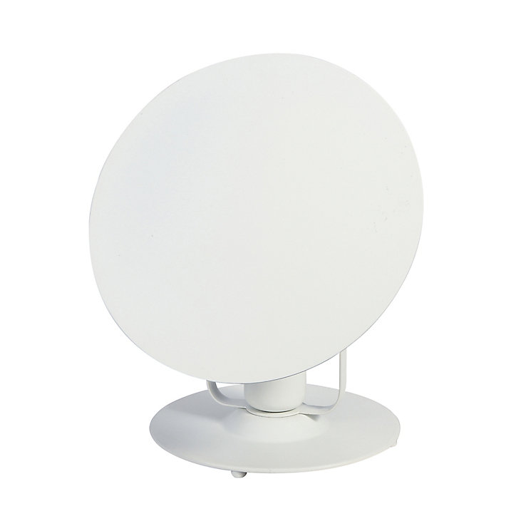 Lampe à poser Kiranat E27 IP20 blanc