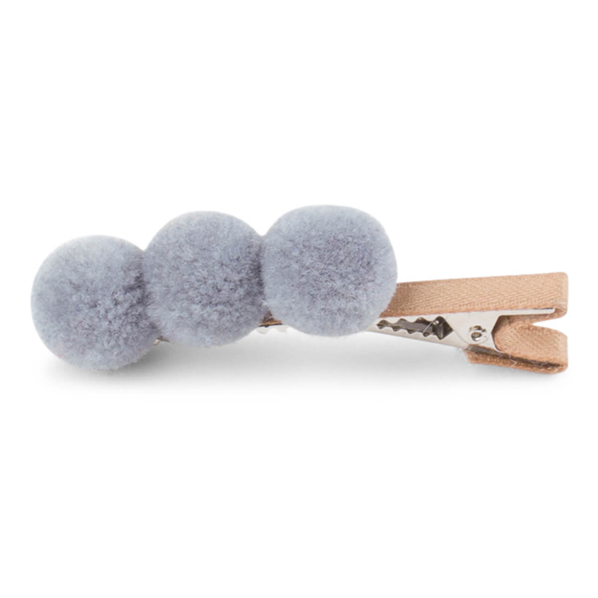 Hårspenne 3 pompom - Lillelam