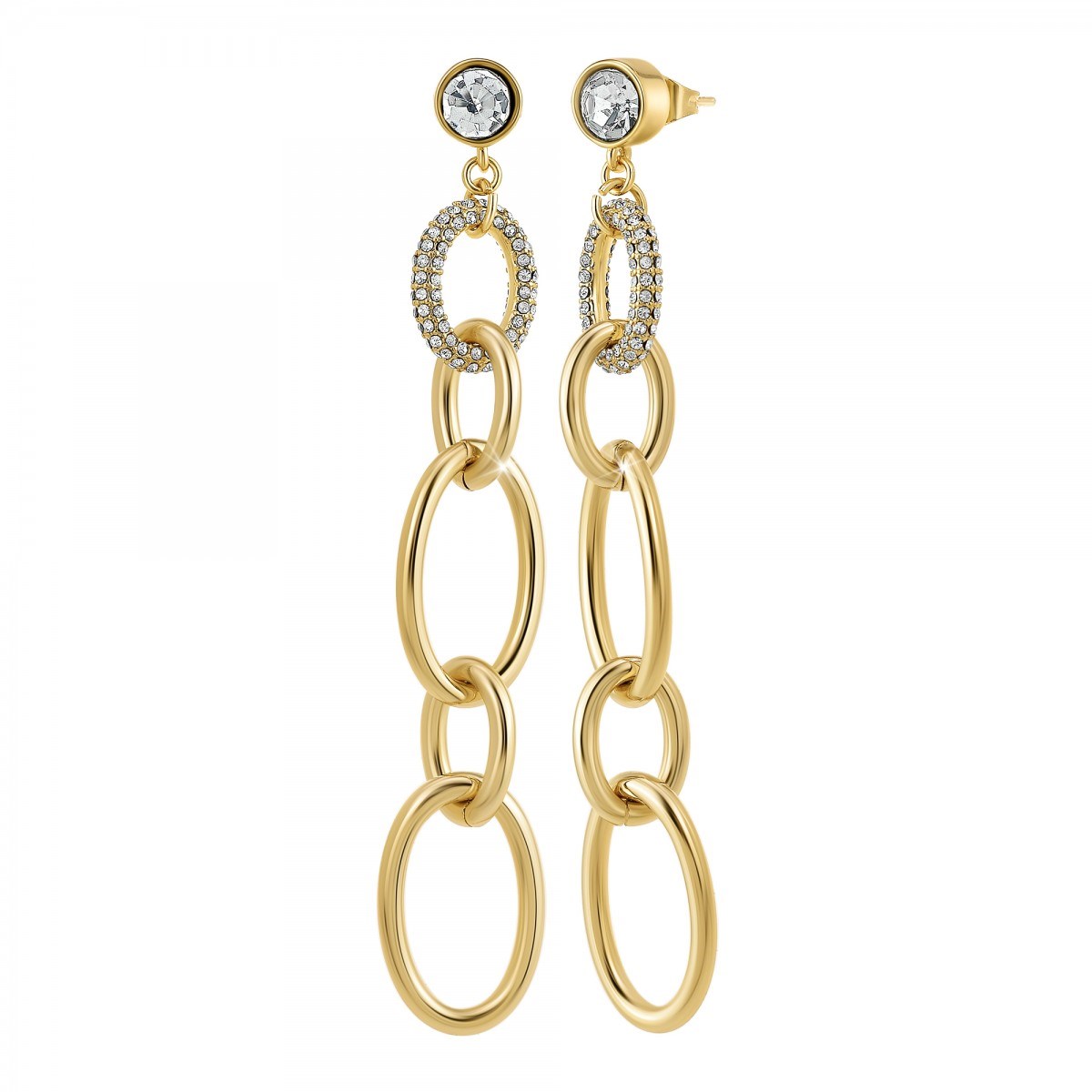 Boucles d'oreilles SC Bohème ornées de Cristaux scintillants