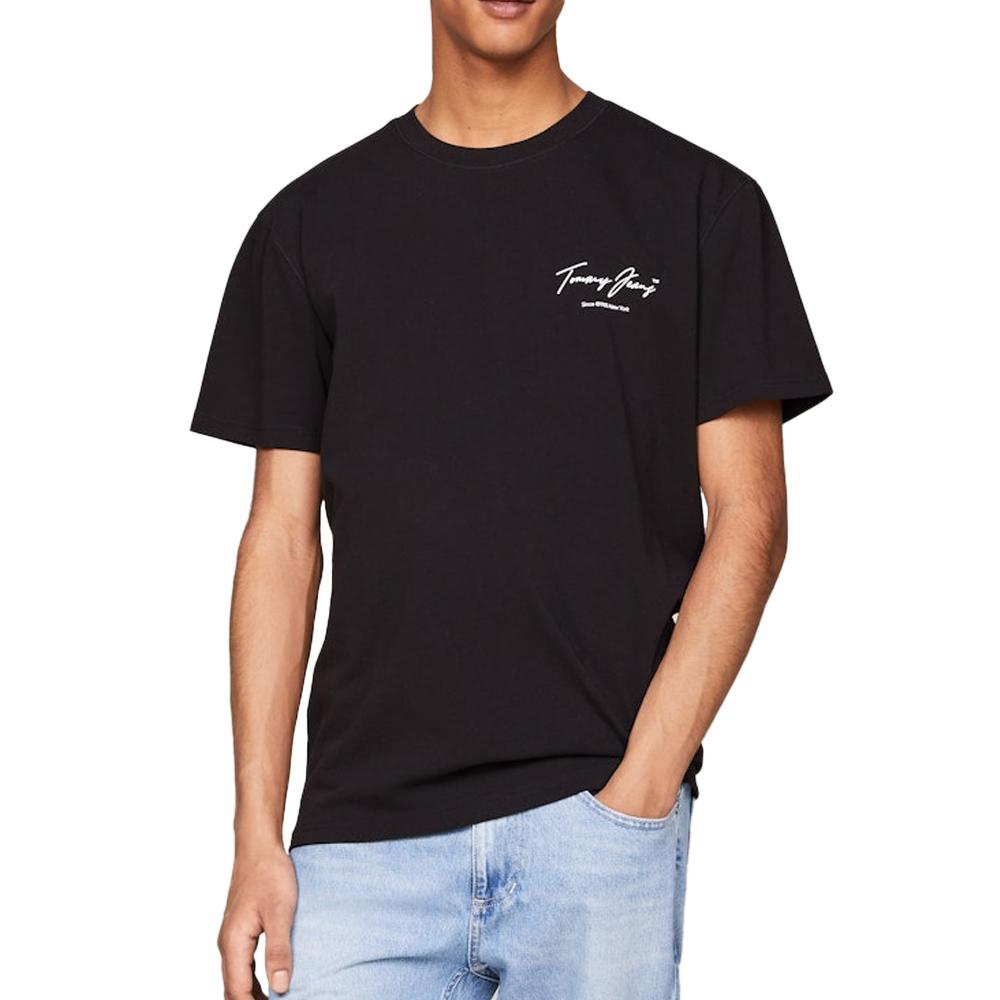 Tommy Hilfiger T-shirt Noir Homme Tommy Hilfiger Vintage