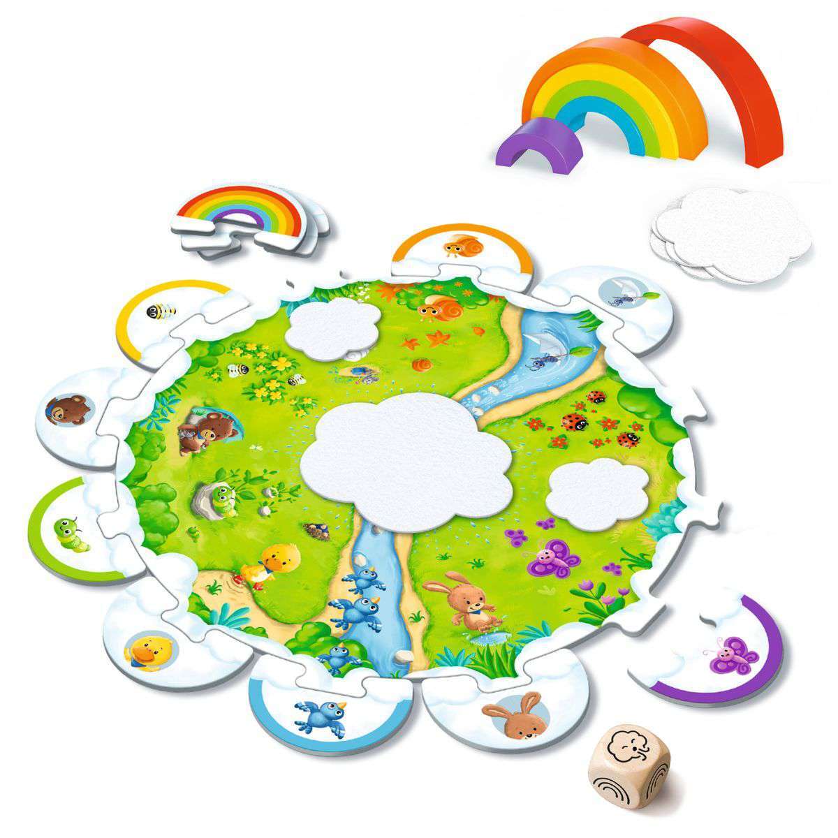 Ravensburger Spiel ministeps: Emils buntes Regenbogen-Spiel