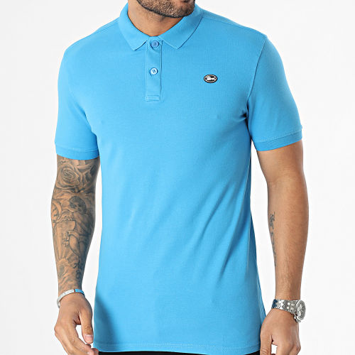 Polo Manches Courtes 945 Bleu