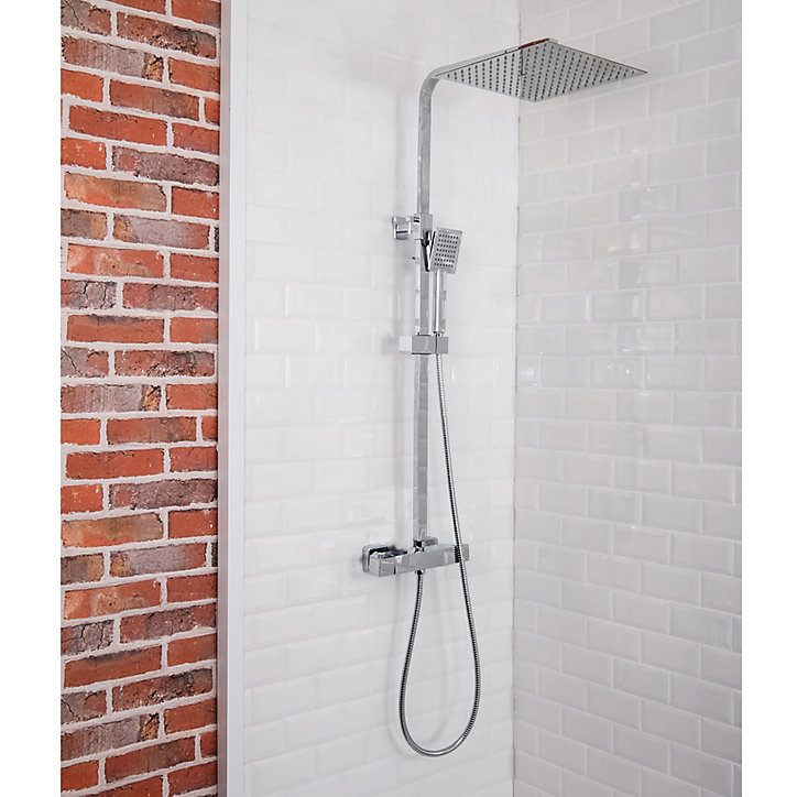 Colonne de douche thermostatique Sarodis Diamant 20