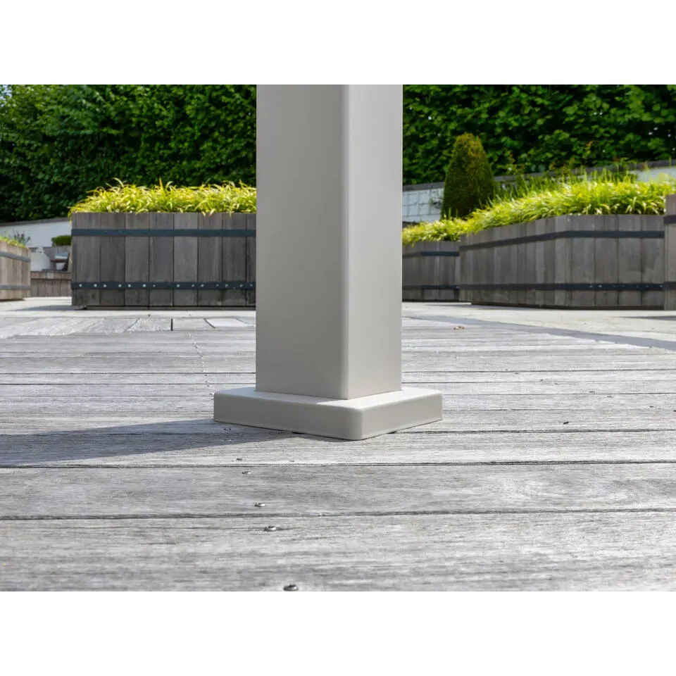Mirador Deluxe terrasoverkapping 300 x 400 cm grijs