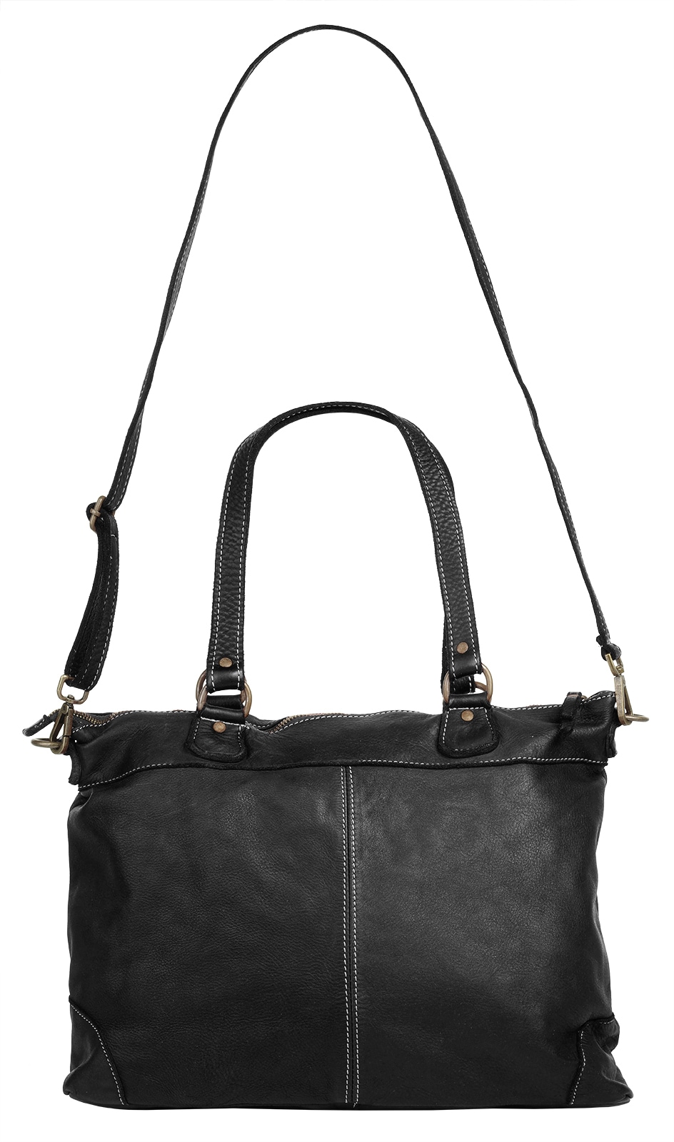 Cluty Shopper echt Leder, Made in Italy