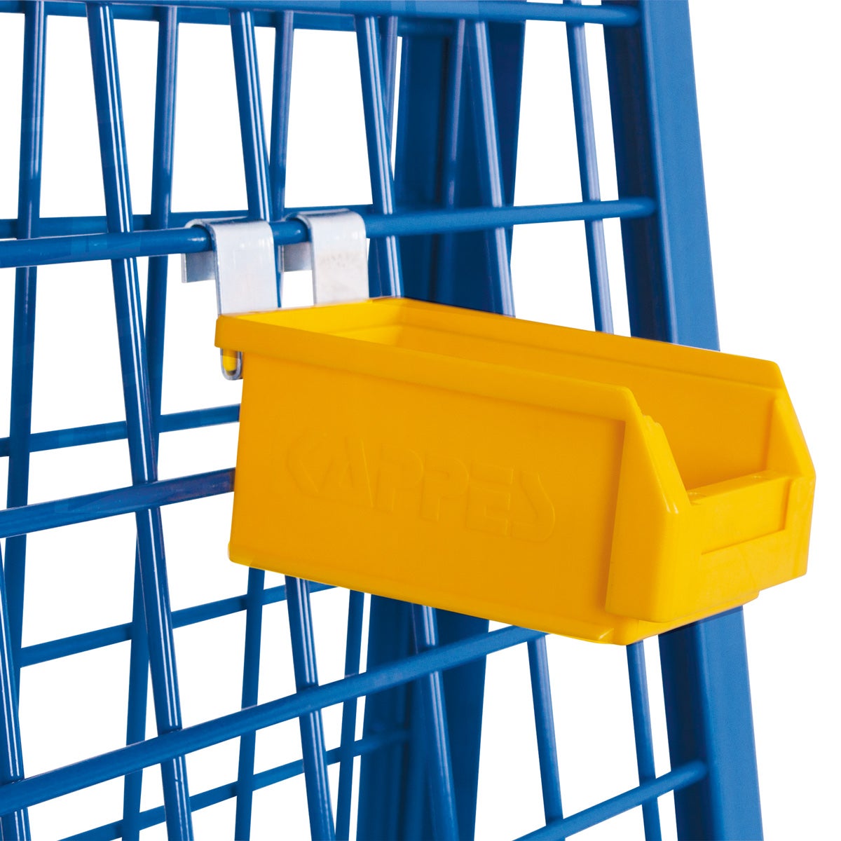 VARIOfit materiaalbox, geel 105x160x75mm voor werkstukwagen
