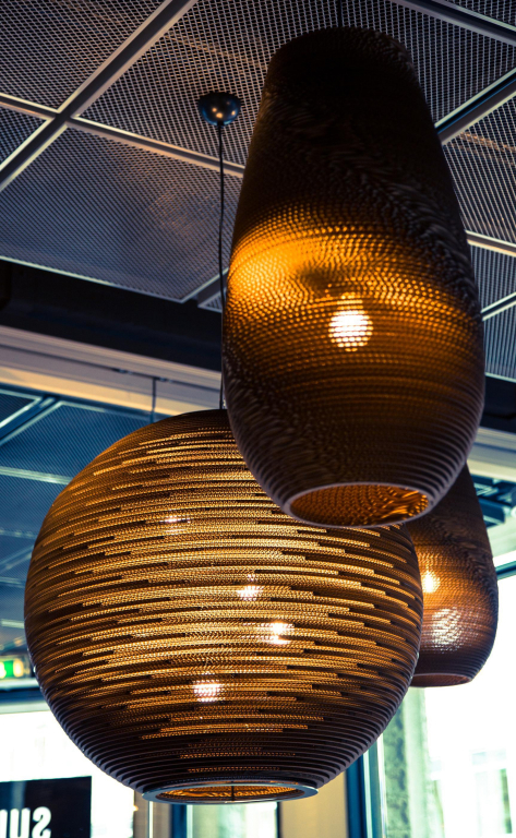 Graypants Scraplights Drop 26 hanglamp Ø36 wit