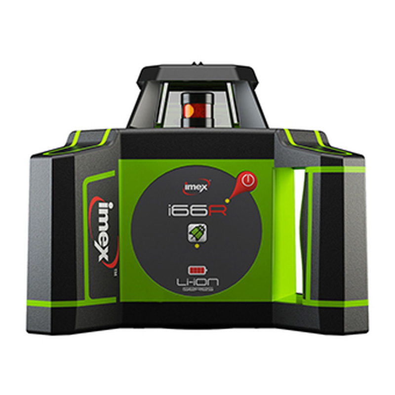 Imex I Series Kit c/w rotatielaser met tripod Rood