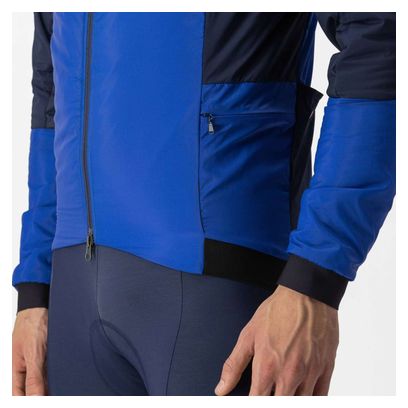 Vestes Manches Longues Castelli Fly Thermal Bleu
