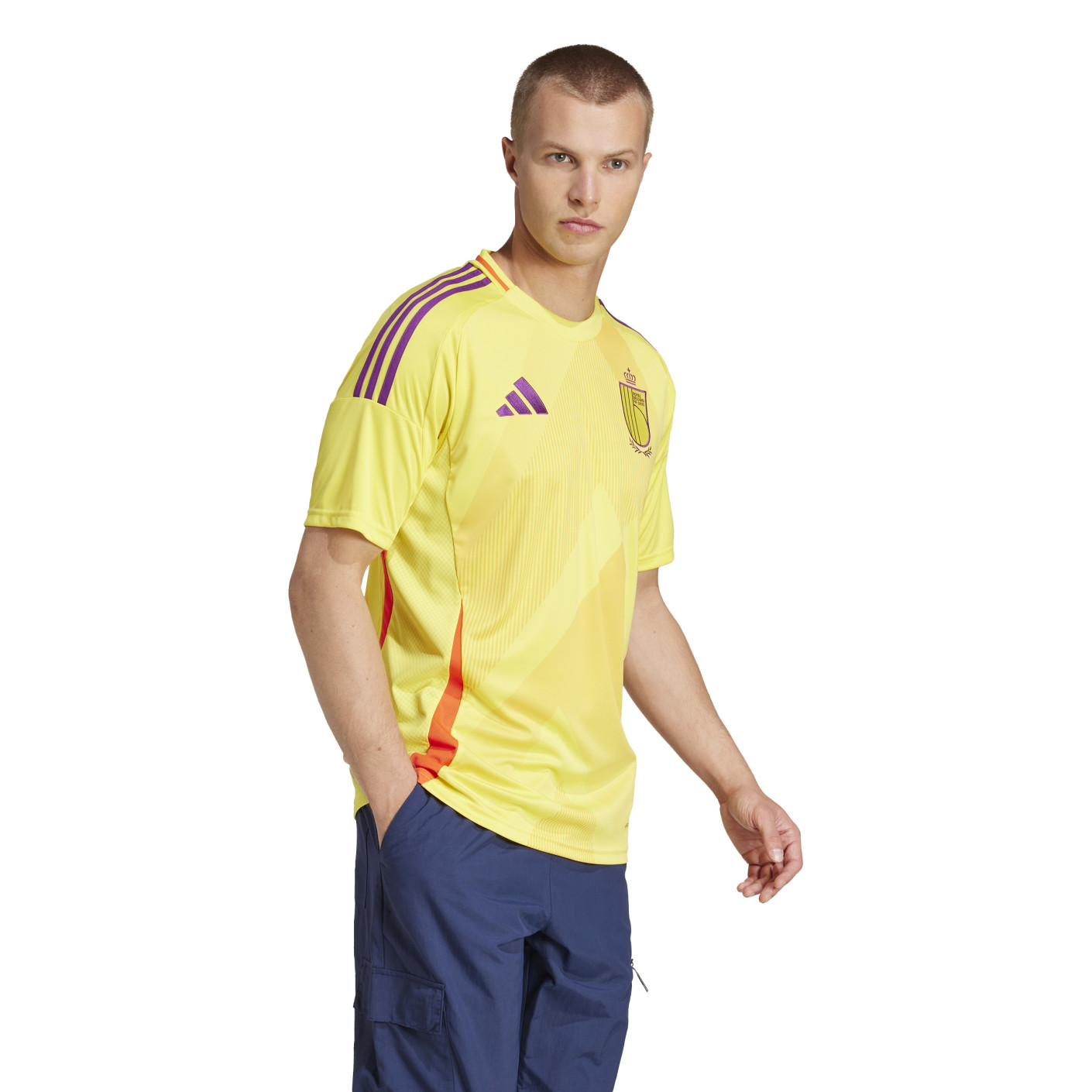 Adidas België Red Flames Uitshirt 2025-2027 Heren