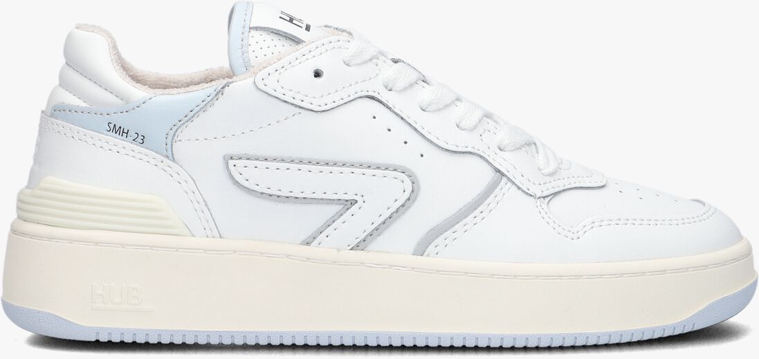 HUB witte hub lage sneakers smash