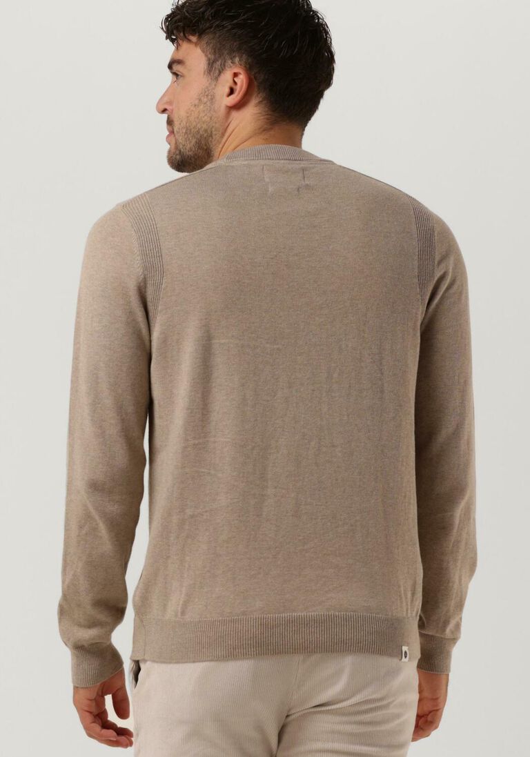 ANERKJENDT beige anerkjendt trui aksail cotton silk knit