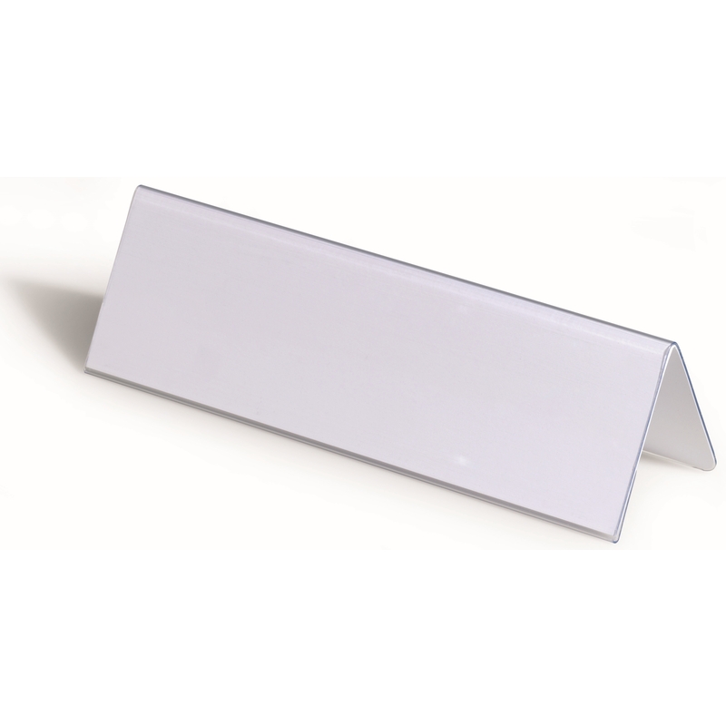 Durable Tischnamensschilder, 61 x 210 mm, 25 Stück