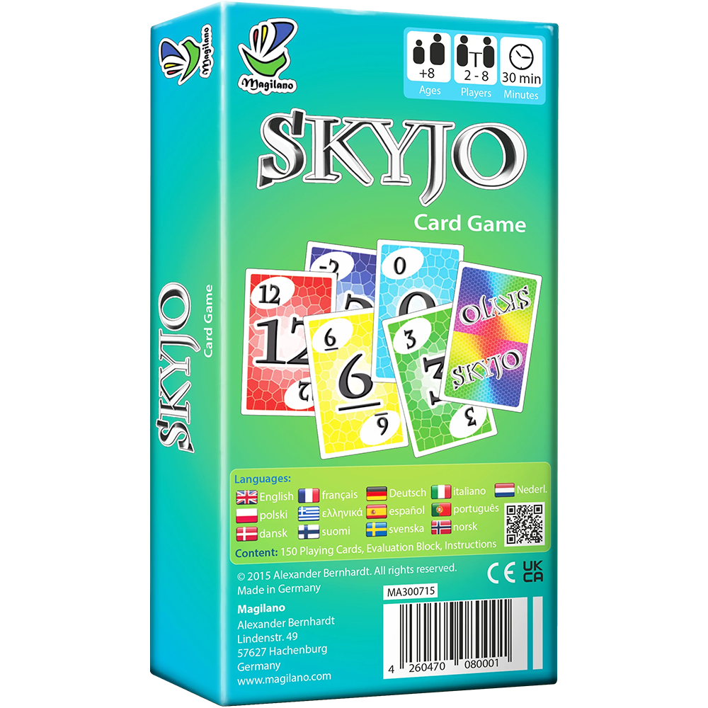 Skyjo Kartenspiel Gesellschaftsspiel für Familien / Kinder (MA300715)