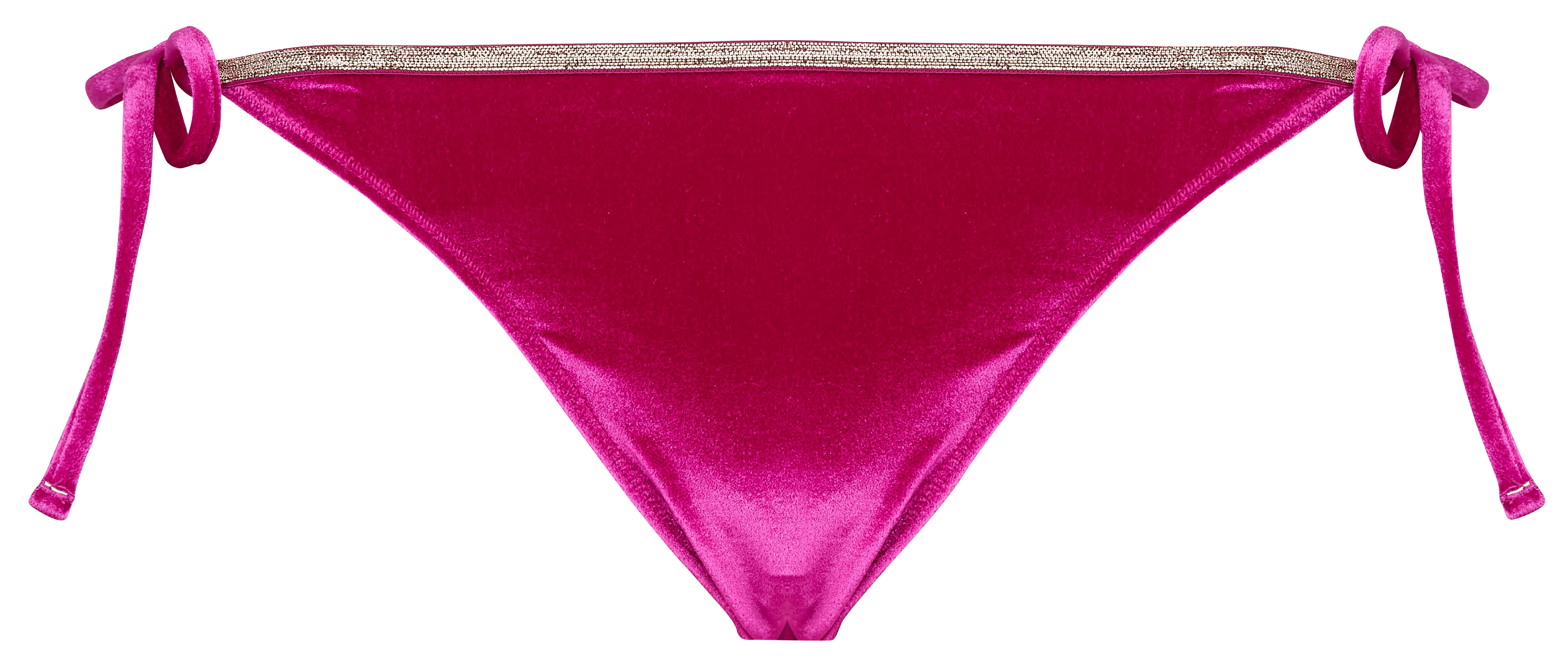 LAURA - Bas de maillot de bain en velours | Violet