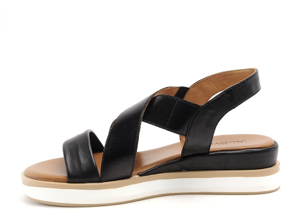 Inuovo nu pieds plats femme 113015 noir