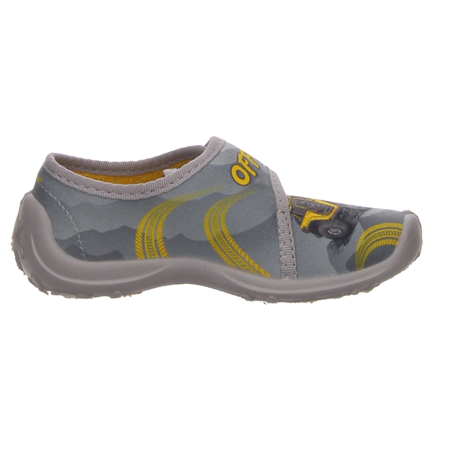 Fischer Hausschuhe asphalt grau