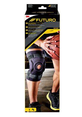 FUTURO Knie-Bandage mit seitlicher Gelenkschiene<br>1 Stück, anpassbar