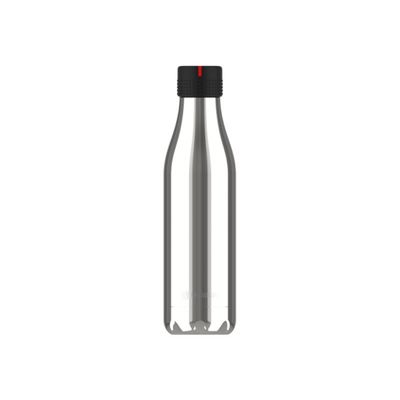 Les Artistes Paris - Gourde Bouteille isotherme 500 ml - argent cristal - acier inoxydable