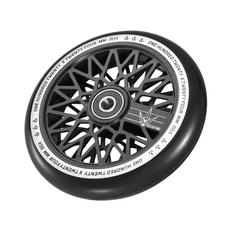 Roue Trottinette BLUNT Diamond Hollow Core 120mm Noir