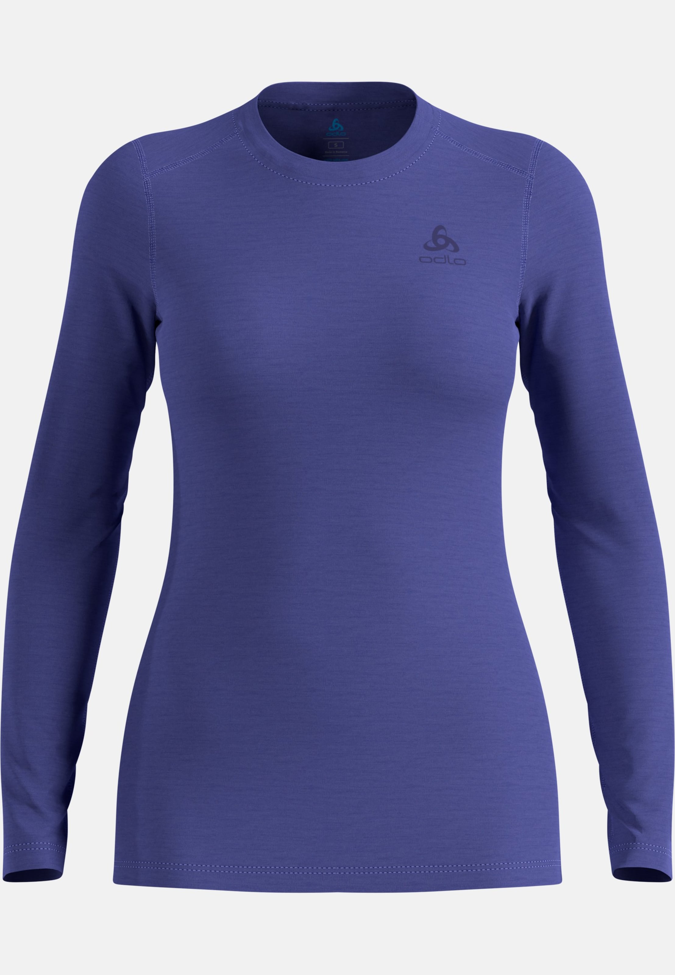 Natural Merino 160 Base Layer Langarmshirt in Skipper Blue