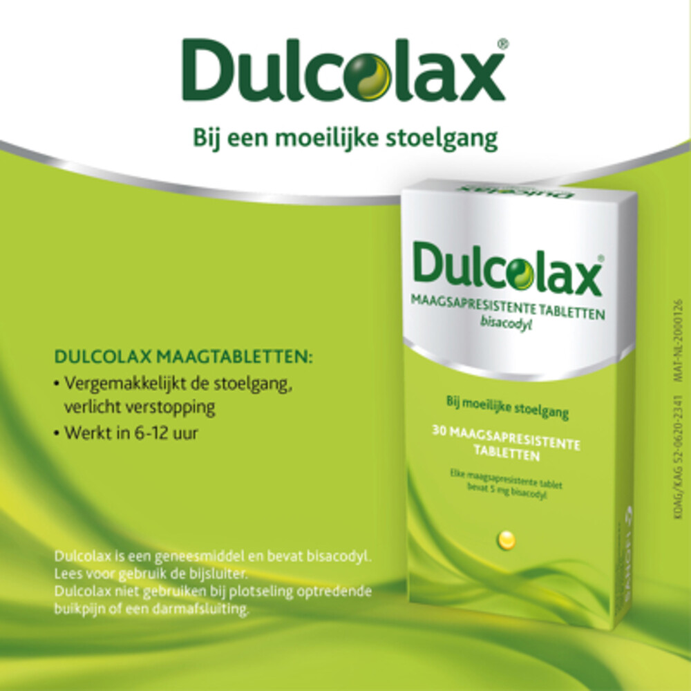 Dulcolax Bisacodyl 5 mg 30 tabletten