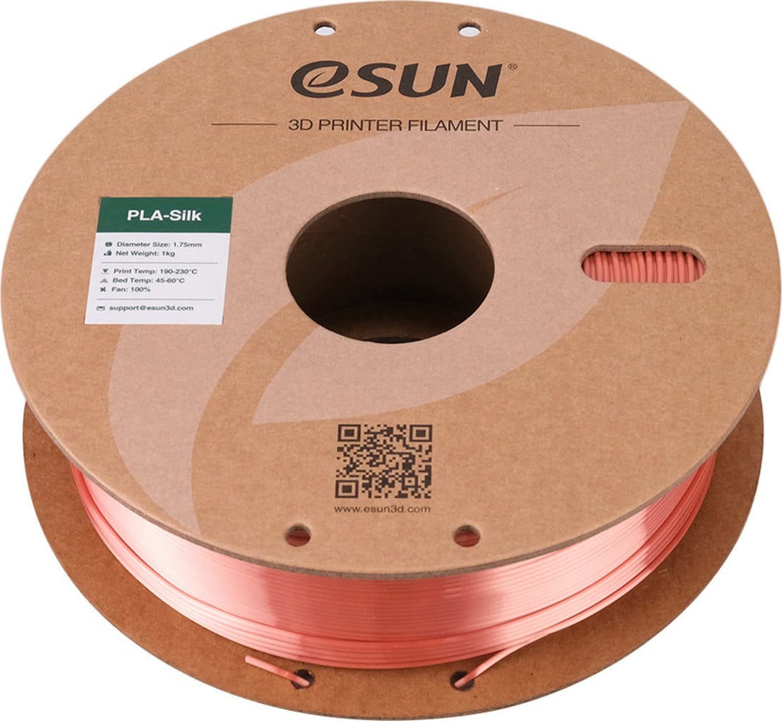 eSUN  PLA-Silk Rose Gold, 1,75 mm / 1000 g    PLA mit glänzender, seidenmatter Textur