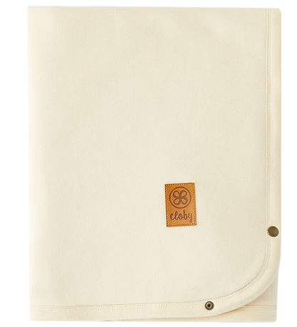 Cloby Teddy T?ppe - 95x75 cm - Off White