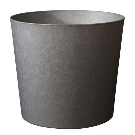 Pot ELEMENT Conique D.25cm Ardoise
