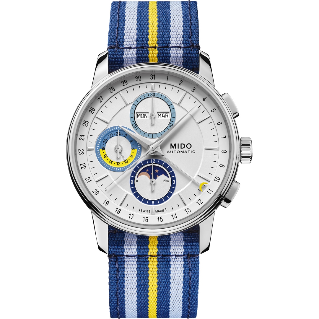 Mido Baroncelli III Automatik Chronograph Moonphase