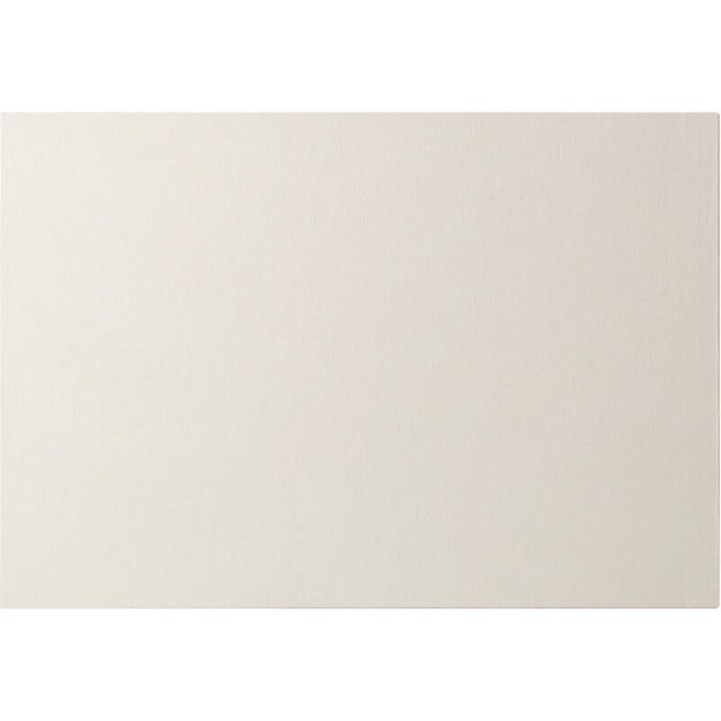 Prêt à peindre carton toilé 55x38cm 4mm 10P - Blanc