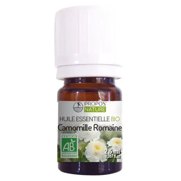Óleo Essencial de Camomila Romana Orgânica Propos' Nature Aroma-Phytotherapy 2,5ml