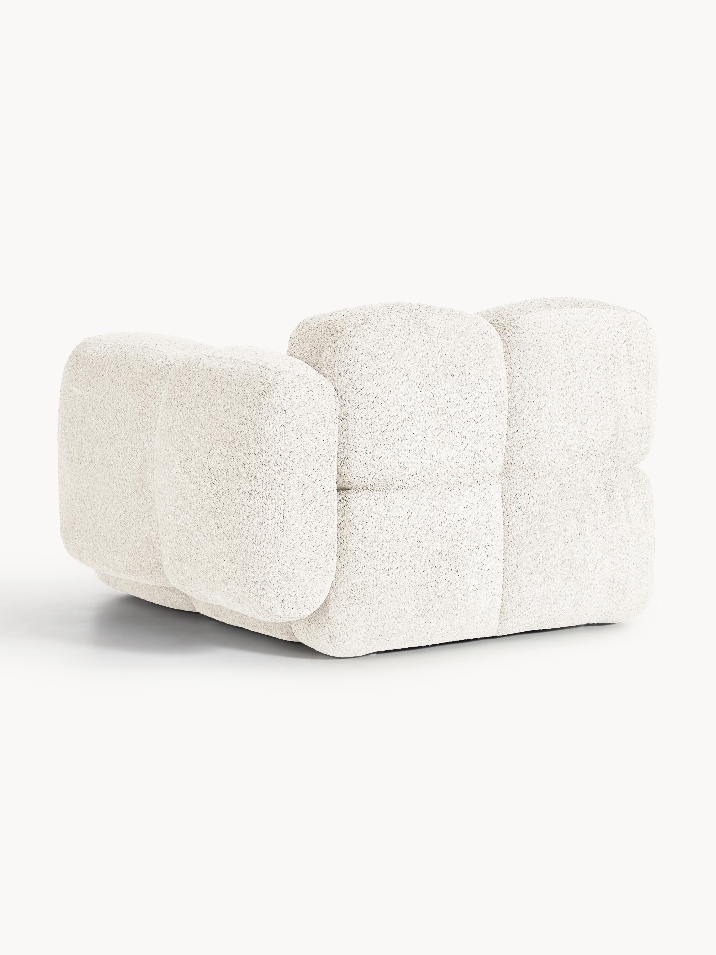 Hoekmodule Tayla van teddy bouclé