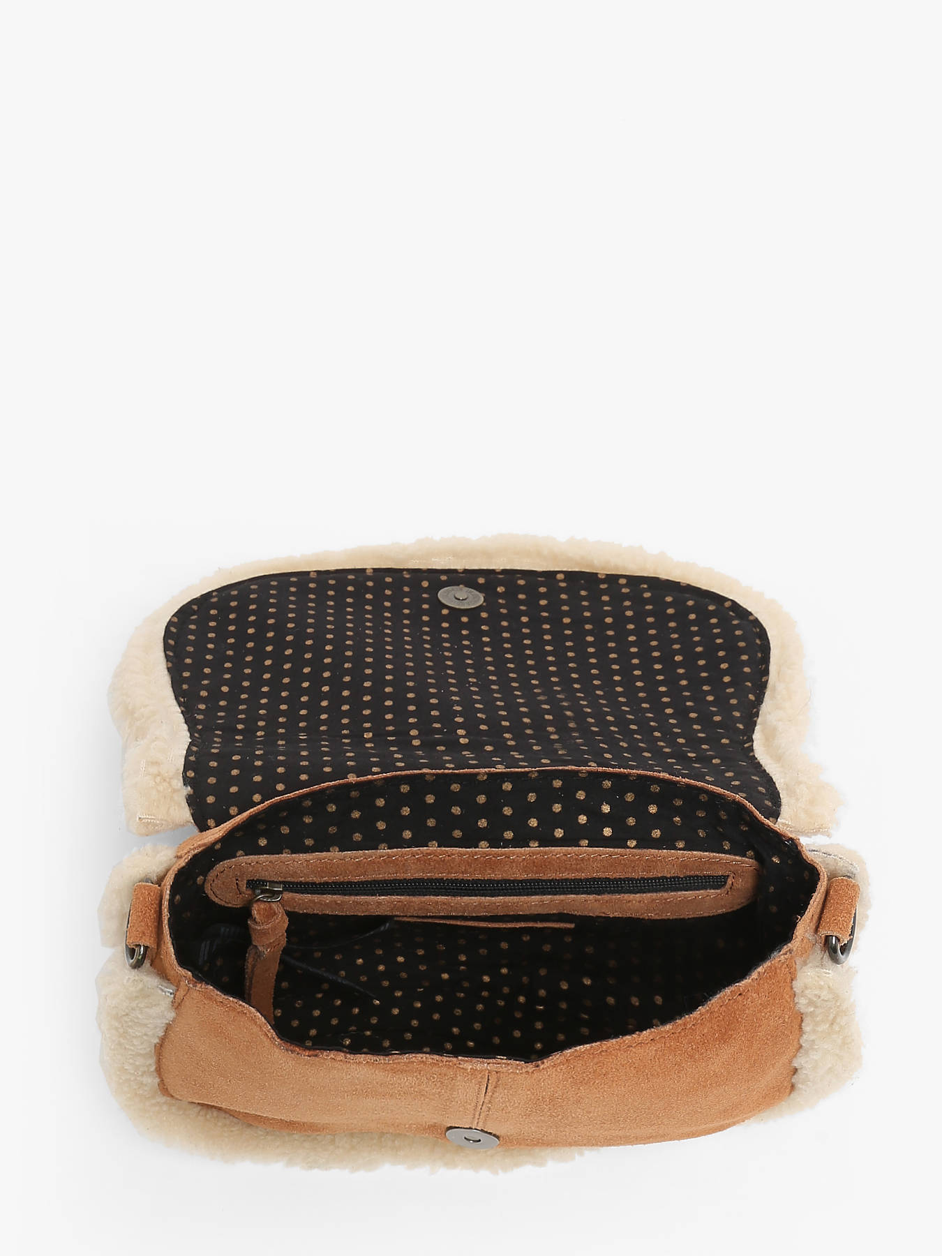 Sac bandoulire Risia cuir PIECES