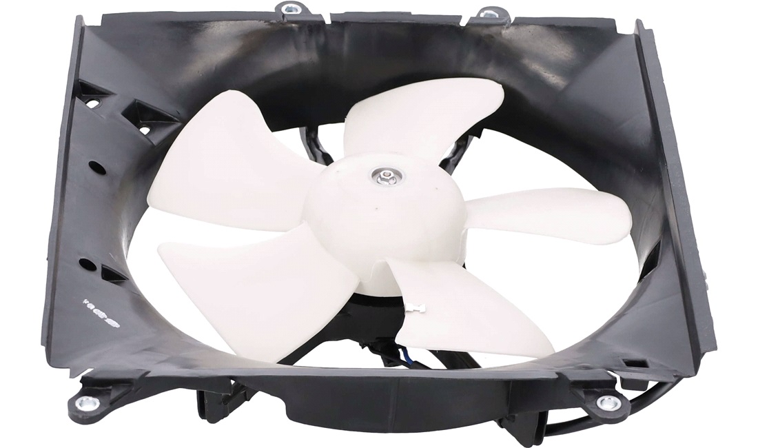 Ventilator, motorkøling