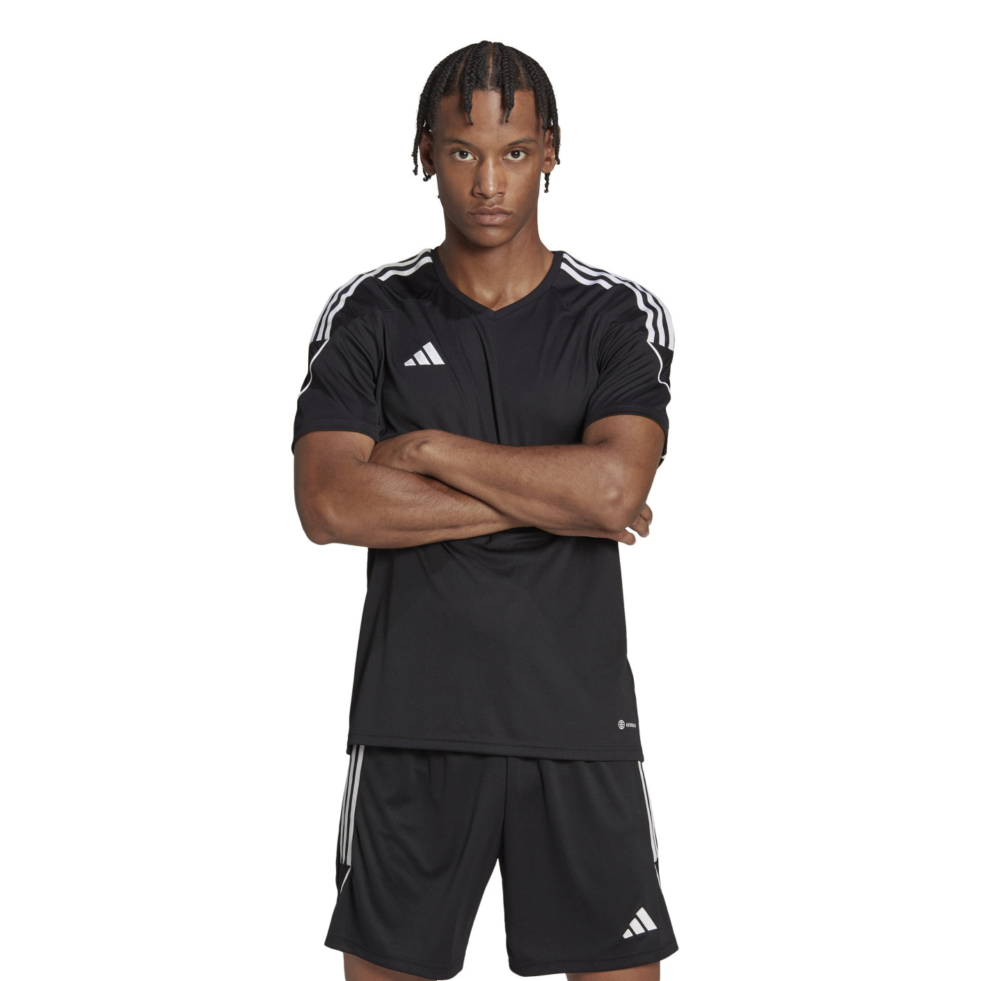 Adidas Tiro 23 League Voetbalshirt Zwart Wit